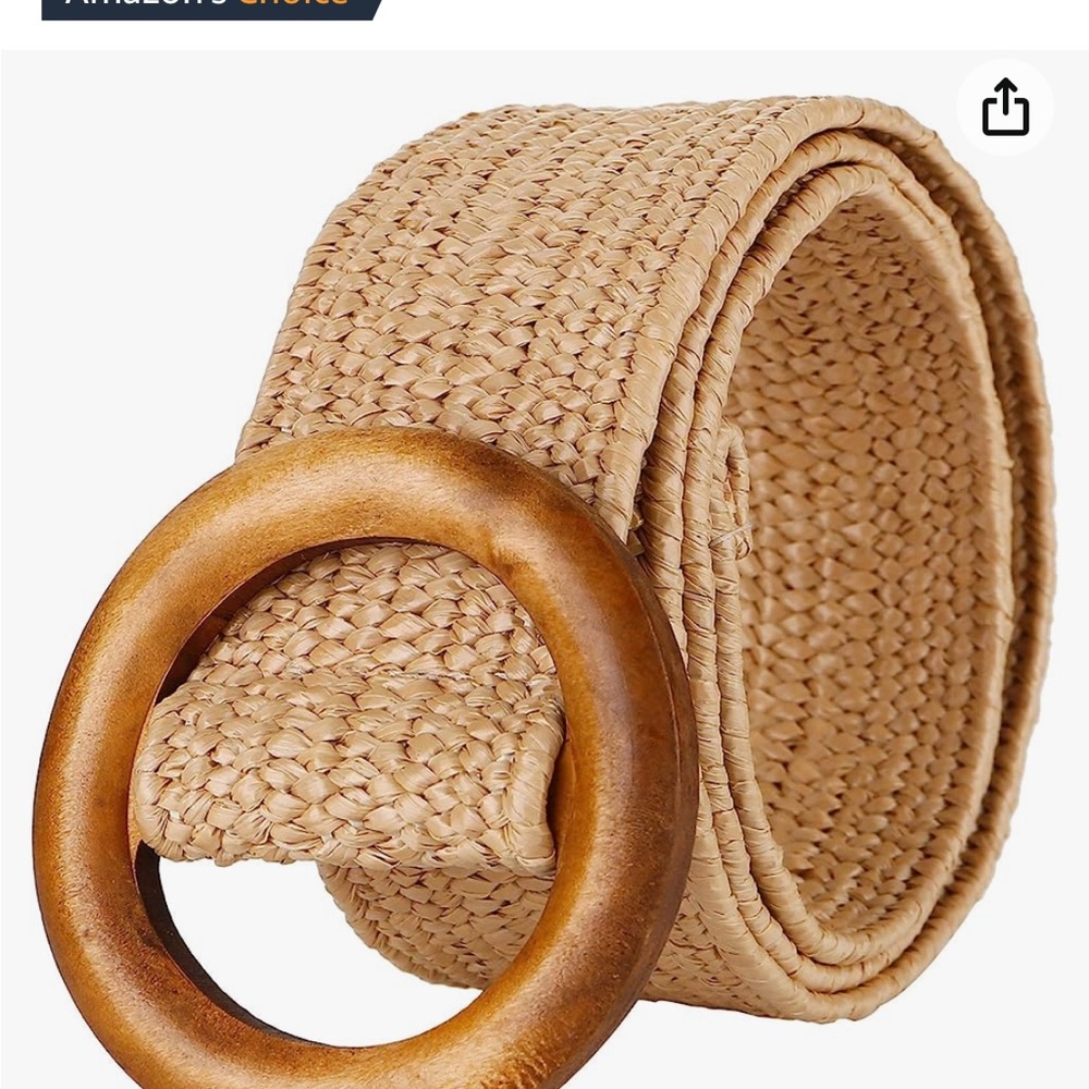 Speciality woven belt stretch new with tag
